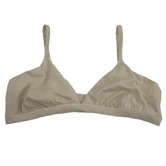 Skim Triangle Bralette sand/cream size 3X - Picture 2 of 6